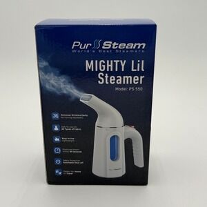 Pur Steam Mighty Lil Steamer PS550 Handheld Clothes Garment Wrinkle Remover NIB
